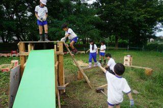 アスレチックをひろげる 上越教育大学附属小学校 新潟県上越市